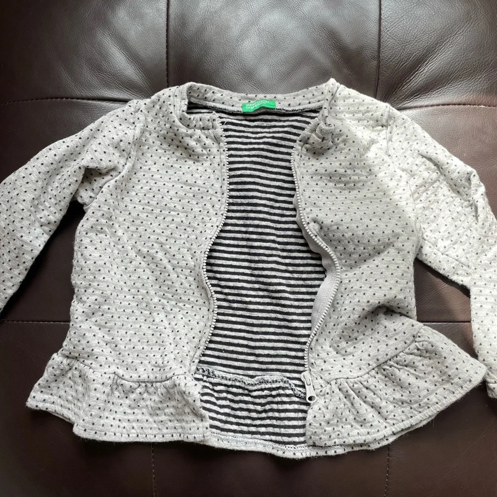 United Colors of Benetton Peplum Cardigan